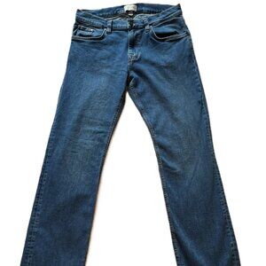 Modern Cowboy Rugged Ranch Wear Tecovas 001410 Men's Blue Jeans 34x34 Slim Fit
